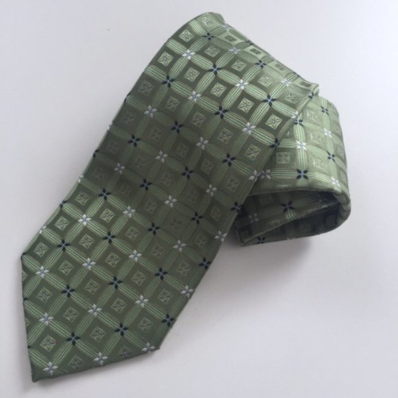 Other - Silk Pronto Uomo Like New Green Tie